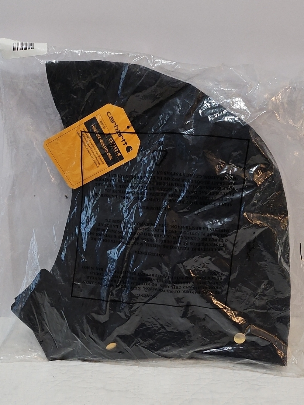 Carhartt Firm Duck Insulated Hood-Black